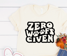 Load image into Gallery viewer, Zero Woofs Given