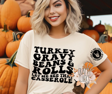 Load image into Gallery viewer, Turkey Gravy Beans and Rolls Let Me See That Casserole
