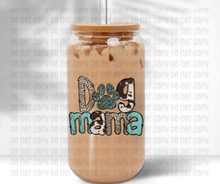 Load image into Gallery viewer, Dog Mama Glass Jar