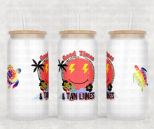 Load image into Gallery viewer, Good Times & Tan Lines Glass Jar