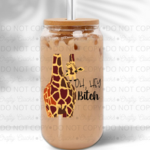 Load image into Gallery viewer, Oh Hey Bitch Glass Jar