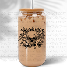 Load image into Gallery viewer, Soul Full Of Sunshine Glass Jar