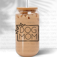 Load image into Gallery viewer, Dog Mom Glass Jar