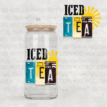 Load image into Gallery viewer, Iced Tea Glass Jar