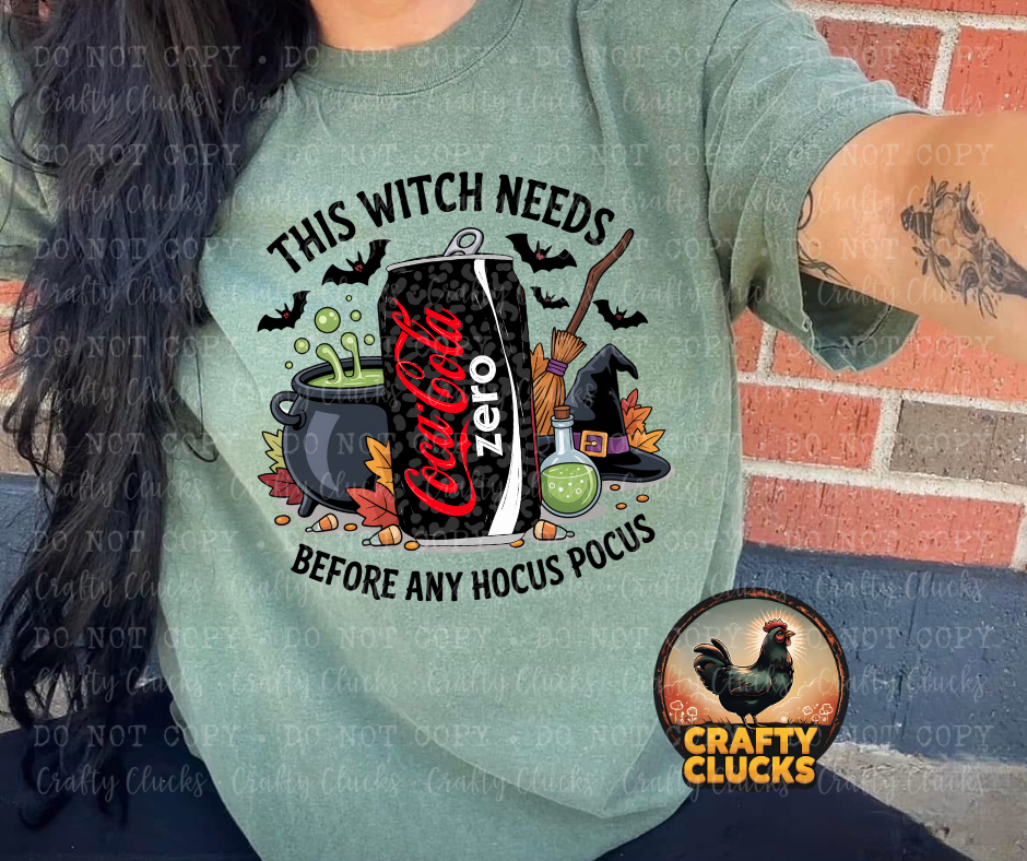 This Witch Needs Coke Zero
