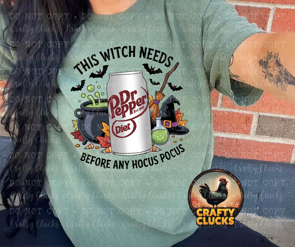 This Witch Needs Diet Dr Pepper