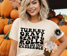 Load image into Gallery viewer, Turkey Gravy Beans and Rolls Let Me See That Casserole
