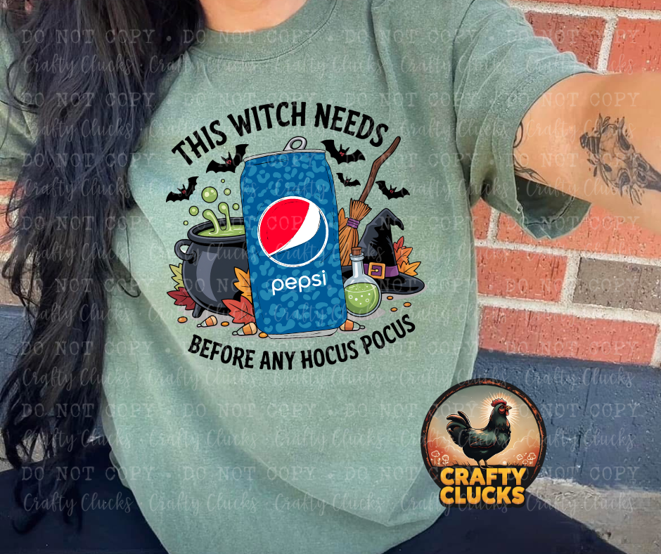 This Witch Needs Pepsi