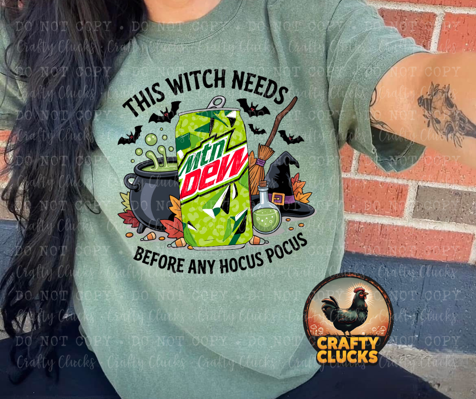 This Witch Needs Mt Dew