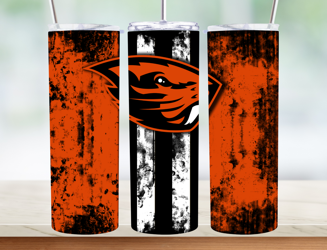 Stiped Beaver Tumbler