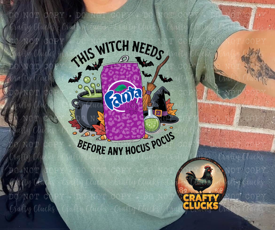 This Witch Needs Grape Fanta