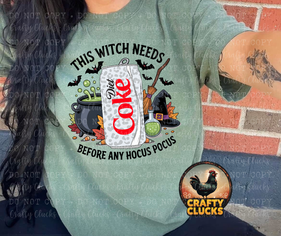 This Witch Needs Diet Coke
