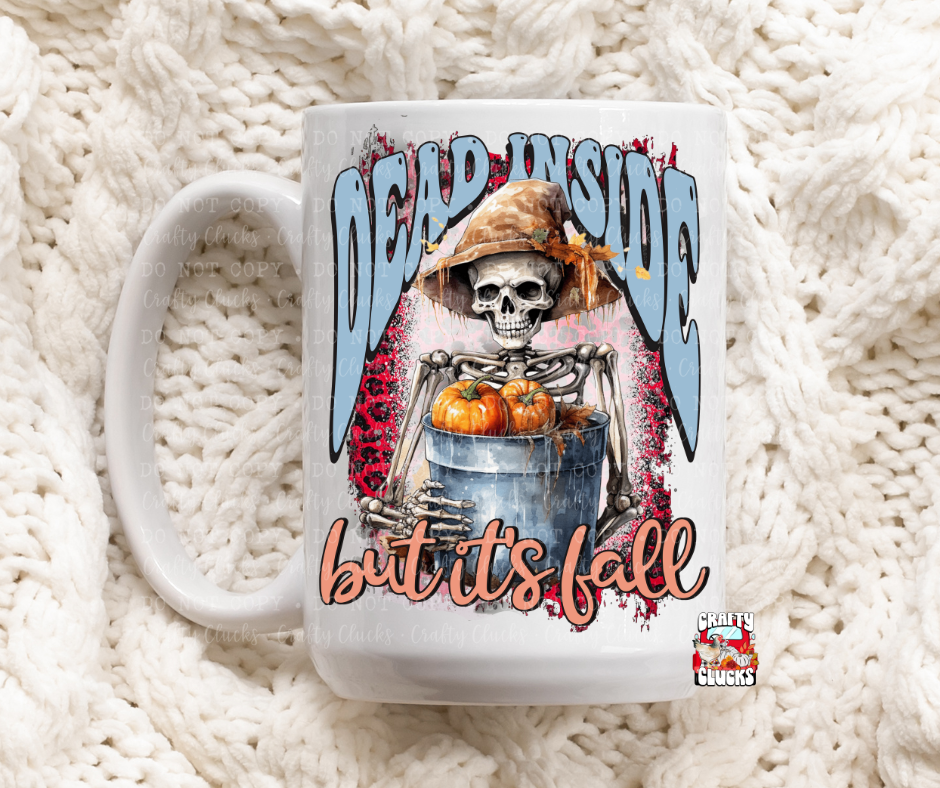 Dead Inside But It's Fall Mug