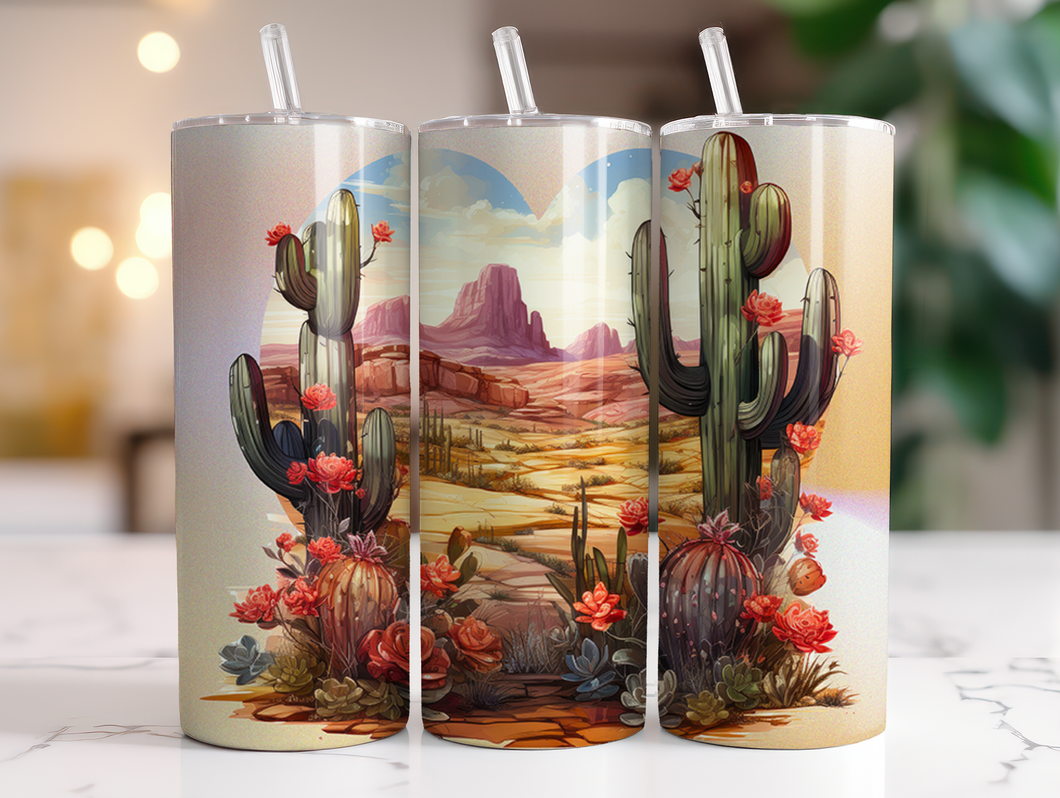 Desert Heart Tumbler