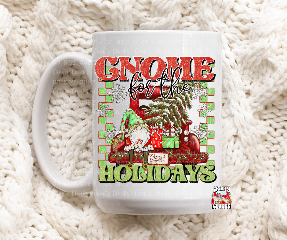 Gnome For The Holidays Mug