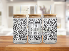 Load image into Gallery viewer, Hot Mess Express Glass Jar
