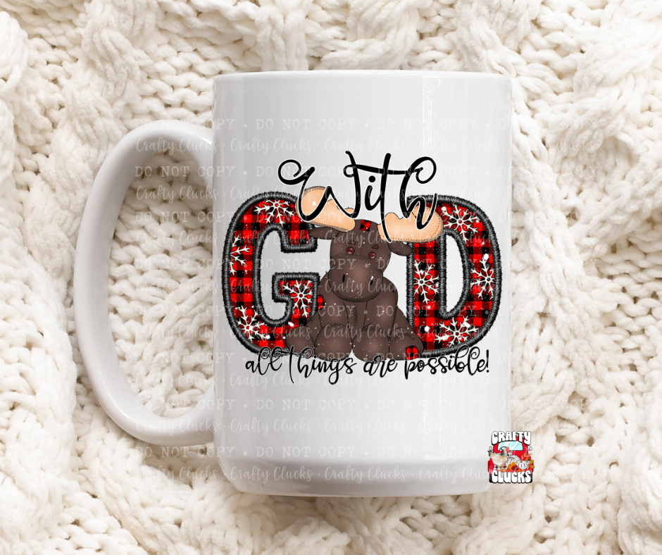 With God All Things Are Possible Mug