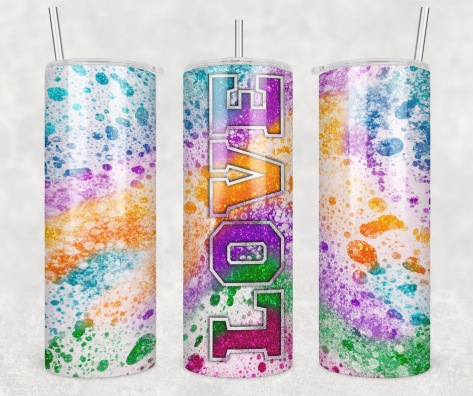 Love Rainbow Tumbler