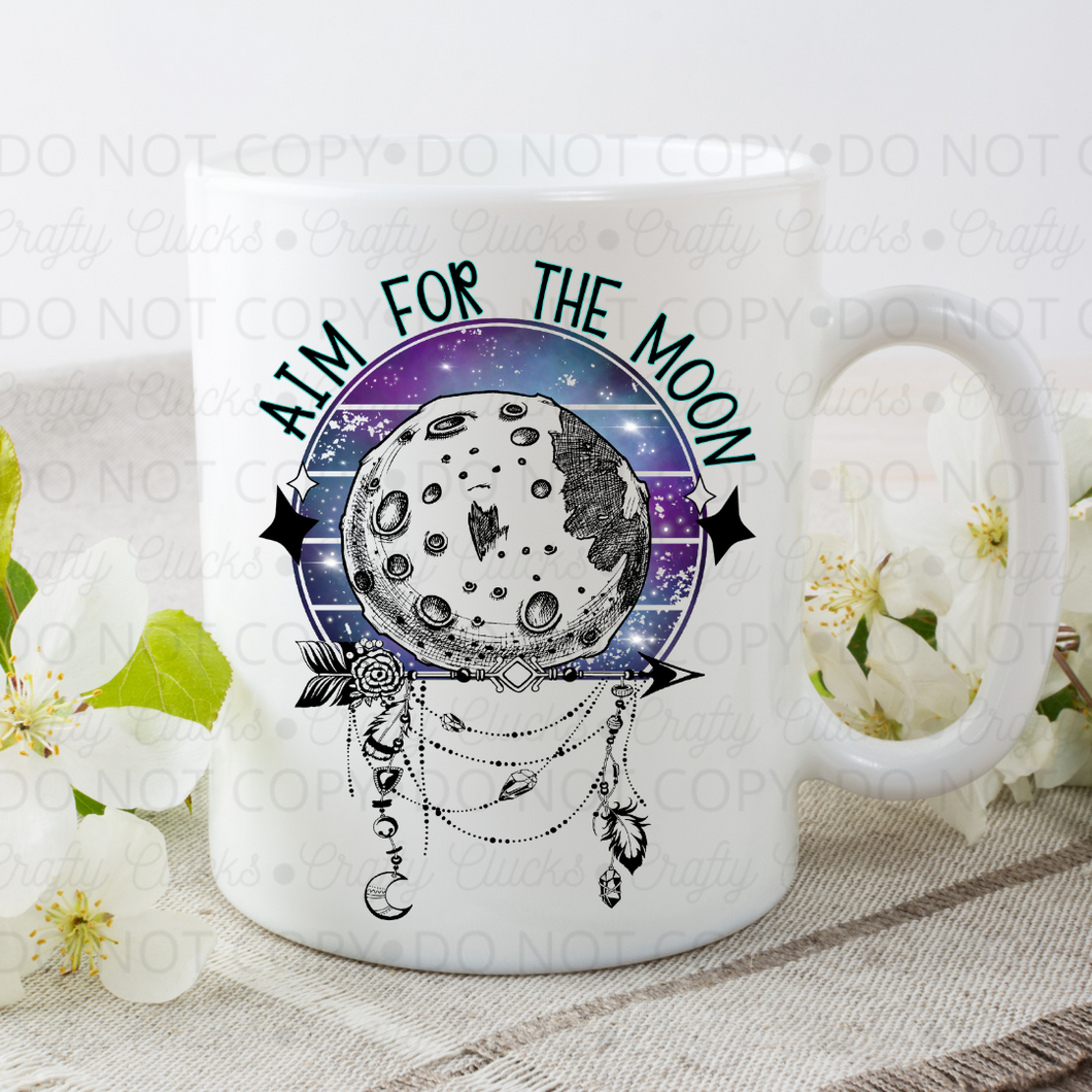 Aim For The Moon Mug