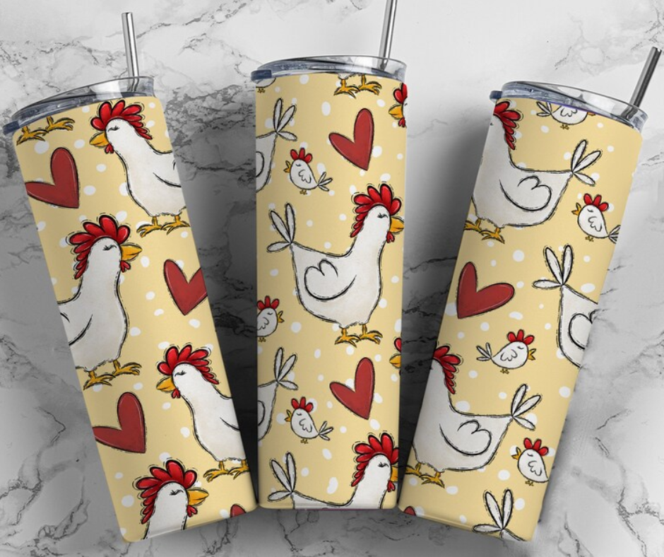 Chicken Yellow Tumbler