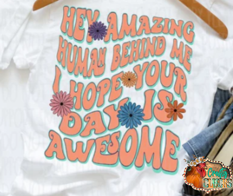 Hey Amazing Person Graphic Tee