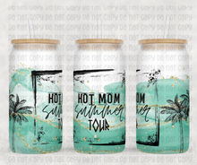 Load image into Gallery viewer, Hot Mom Summer Tour Glass Jar
