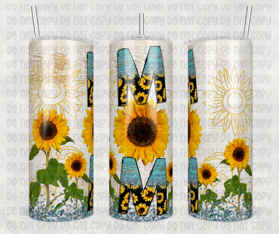 MOM Sunflower Tumbler