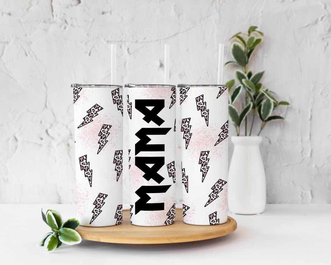 Mama Lightning Bolt Tumbler