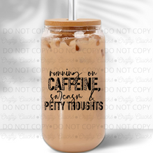 Load image into Gallery viewer, Running On Caffeine... Glass Jar
