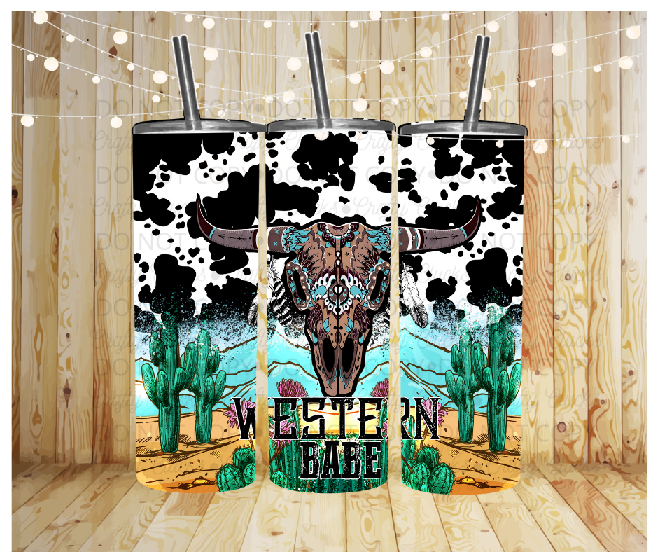 Western Babe Tumbler